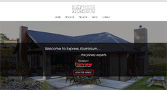 Desktop Screenshot of expressaluminium.co.nz